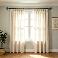 Tringle à rideau de balcon ZSTARR, robuste, pour usage extérieur