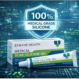 Gel para Remoção de Cicatrizes de Acne, Queimaduras, Estrias e Cicatrizes de Cesárea para Mulheres, Homens e Crianças - Reparação de Pele com Silicone OEM - Product Image 1