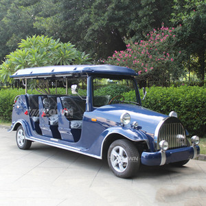 ZOWN Elegante Coche Clásico Eléctrico Retro con Techo para Visitantes de Comunidades y Resorts - Product Image 2