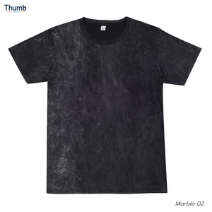 Áo Phông Nhuộm Màu Cà Vạ<span class=keywords><strong>t</strong></span> Cổ Điển Trống Màu Xanh Dương Áo Thi Đấu Thái Lan Tay Ngắn In Lụa 100% Cotton Thông Minh Thường - Product Image 2