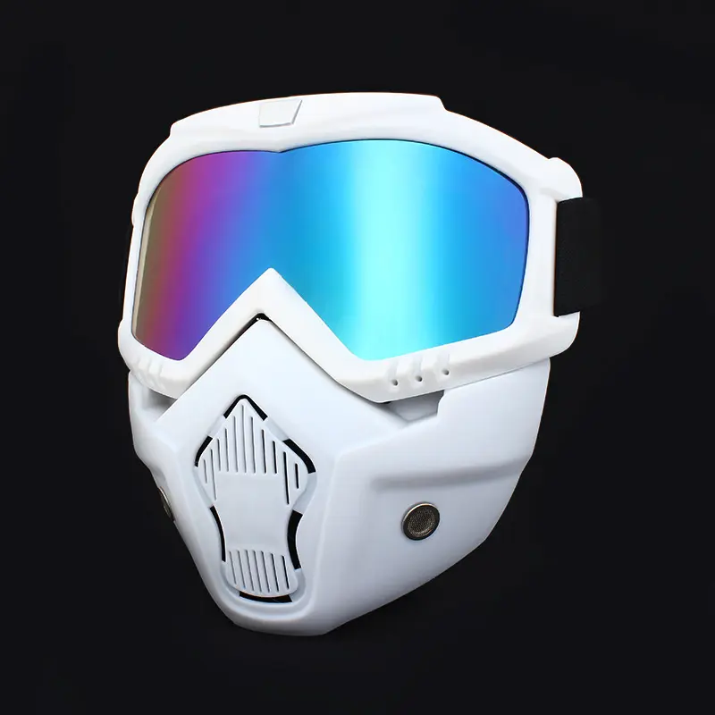 Тактические велосипедные очки, маска с защитой от ультрафиолетового излучения, ветрозащитная противотуманная Защитная съемная регулируемая тактическая маска для очков, CS/пейнтбол