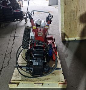 Maquinaria agrícola, tractor de dos ruedas pequeño con motor diésel de 180E/9HP, mini tractor de arrastre para labranza y arado. - Product Image 4