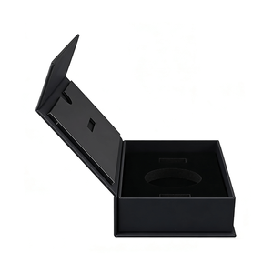 Custom Logo Luxury Magnetic Gift Box Rigid Cardboard Packaging Box with Magnetic Closure and Inserts - Product Image 2
