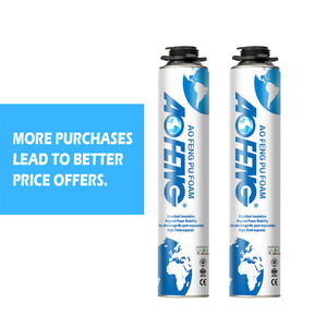 <span class=keywords><strong>Mousse</strong></span> de polyuréthane expansive thermique à faible <span class=keywords><strong>prix</strong></span> de 20 pieds, <span class=keywords><strong>mousse</strong></span> de polyuréthane multi-usages pour une étanchéité parfaite des espaces - Product Image 1