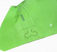 Sac d'emballage en PET à fond carré biodégradable avec film polyester traité sur mesure, utilisé pour les bonbons et les collations. MOQ500