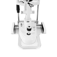 Biomicroscope à lampe à fente professionnel LS-5DX avec caméra numérique intégrée, instrument optique blanc Aist Optics