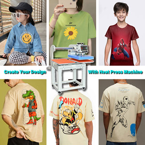Máquinas de prensa de calor multifuncionales hidráulicas de aceite neumáticas totalmente automáticas TIFFAN, apertura automática deslizante para impresión digital de camisetas - Product Image 6