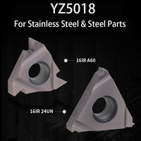 Carbide Inserts 16IR AG60 AG55 Internal Thread Turning Tools Tungsten Carbide 16ER Threading Insert for Lathe Cutting Tool