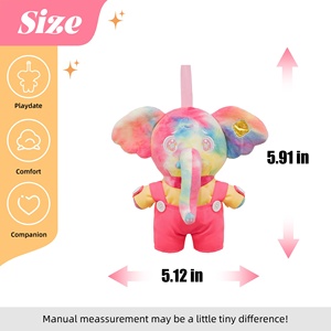 Elefante de Peluche Premium Adorable para el Mercado Estadounidense, Elefante de Peluche Ultra Rainbow para Niños Pequeños - Product Image 2