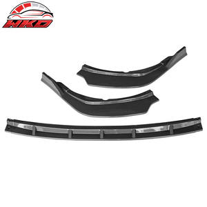 Lèvre de pare-chocs avant pour Toyota Camry 2021-2024 SE 3PC Spoiler PP Impression fibre de carbone Haute qualité Kit carrosserie - Product Image 5