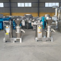 Vente chaude Usine Beurre D'arachide Faisant La Machine Noix Broyeur De Beurre Machine De Qualité Alimentaire Broyage Moulin Sésame Colloïd Mill