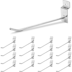 Slatwall Metal <b>Hooks</b> Single Wire Display Products Slatwall <b>Hooks</b> Slatwall Diameter - Product Image 1