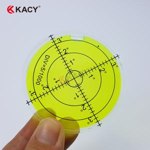 60x12mm toptancı büyük yuvarlak kabarcık su terazisi - Product Image 4