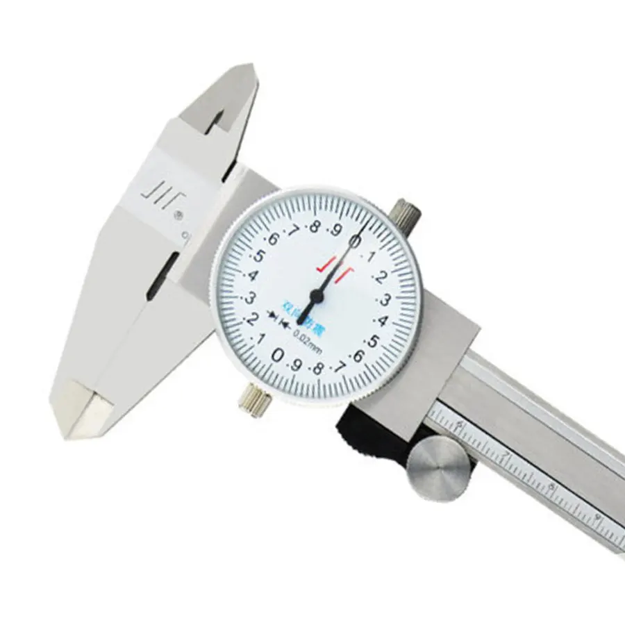 Stainless Steel Band Watch Caliper 0-150mm High Precision With Meter Vernier 0-300 Industrial use