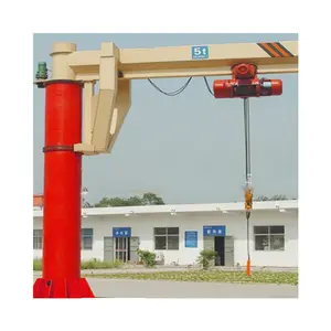 Daftar Baru 01 Slewing Portal Jib Crane Berdiri Kolom Jib Crane 250Kg Jib Crane