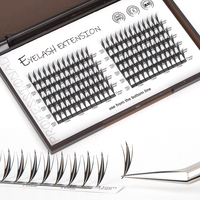 SP nouveau Design pré-fait C D Comics Spire Lashes vente en gros pour doux cachemire Anime tour cheveux synthétiques noir Extension de cils