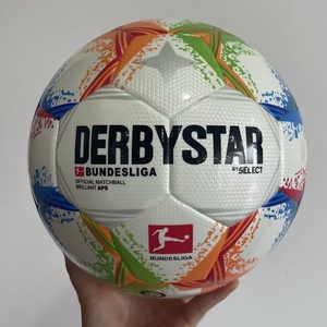 Factory Direct Wholesale Eco Friendly Thermal Bonded PU Lightweight Durable Indoor/Outdoor Soccer <b>Ball</b> Standard Size 5 Sports - Product Image 4