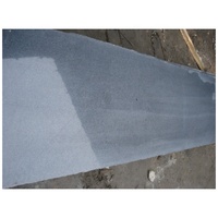 Carreaux de dalle de pierre de granit noir de sésame gris foncé poli Impala noir G654 Padang