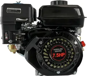 170F GX210 7.5HP 210CC मशीनरी इंजन कृषि के लिए 4-स्ट्रोक पेट्रोल इंजन पेट्रोल इंजन