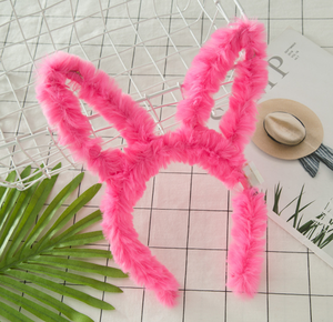 Großhandel Plüsch blinkende <span class=keywords><strong>LED</strong></span> <span class=keywords><strong>Bunny</strong></span> Rabbit <span class=keywords><strong>Ears</strong></span> Baby Stirnband für Party Lieferanten - Product Image 3