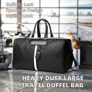 กระเป๋าเดินทางแบบถือสะพายขนาดใหญ่ Henry Wish ทำจากโพลีเอสเตอร์อย่างดี เหมาะสำหรับใส่รองเท้า แฟชั่น ของใช้ส่วนตัว ออกกำลังกาย ท่องเที่ยว พักค้างคืน หรือใช้เป็นกระเป๋าเดินทางสุดสัปดาห์ - Product Image 2