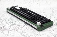 Gamming Keyboard Kustom Cermin Baja Tahan Karat PVD Tembaga Aluminium Cnc Ruang Mekanik 65