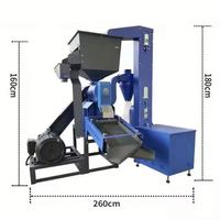 Machine de décorticage et de polissage du riz combinée automatique, commerciale, haute capacité 800 kg/h, avec moteur diesel et élévateur