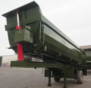 2019 newest high strength rear dump semi trailer made by China CTAC