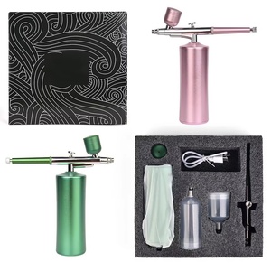 Aerógrafo Portátil para Uñas con Compresor, Aerógrafo Recargable para Uñas, Pistola de Oxígeno Inalámbrica para Salón de Uñas y Hogar - Product Image 4