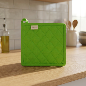 Manoplas de Cocina Ecológicas de Algodón Premium, Resistentes al Calor, Aptas para Lavavajillas, Colores y Logotipos Personalizados, Compradores de Alto Volumen ORCHID - Product Image 1
