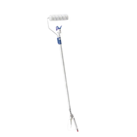 Rodillo de pintura con poste desmontable extendido Herramienta de pintura de pared doméstica