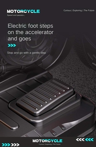 Großes Zweirad-/Dreirad-Elektromotor Kid Bike Kunststoff-Aufsitz spielzeug für Kinder im Alter von <span class=keywords><strong>2</strong></span> Jahren 8 Jahre Motos Para Ninos De 6 8 - Product Image 4