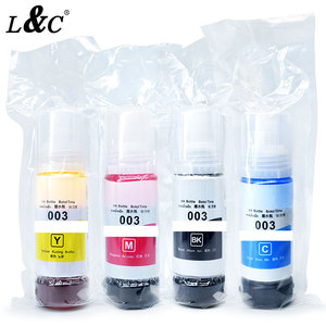 Cao cấp ep003 tương thích số lượng lớn nước dựa trên chai refill tinta Dye 003 mực cho <span class=keywords><strong>Epson</strong></span> l3100 l5196 l3110 l3150 máy in - Product Image 1