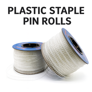 Accesorios para Etiquetadora, Grapadora de Plástico de 13 mm, Transparente, Negra, Roja, <span class=keywords><strong>Pino</strong></span>, Plástico para Etiquetas para Prendas - Product Image 1