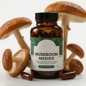 Cápsulas de Cogumelo OEM - Orgânico Lion's Mane |   Cauda de Peru |   Chaga |   Cordyceps |   Reishi - Suplementos Complexos 12 em 1 - Product Image 2