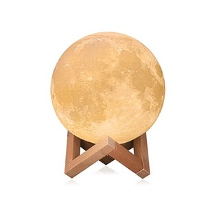 Offre Spéciale Led 3D décoration salon éclairage lune petite veilleuse lampe décor maison chargeur USB imprimé bébé lumière PVC - Product Image 1