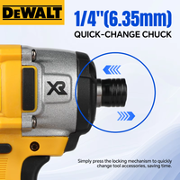 Tournevis sans fil au lithium DEWALT, tournevis électrique domestique 20V à couple élevé, mini tournevis rechargeable léger