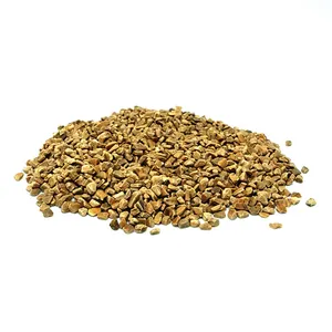 喷砂核桃壳0.5颗粒干砂 #16核桃壳粉末制造商喷砂介质棕色颗粒，粉末25公斤