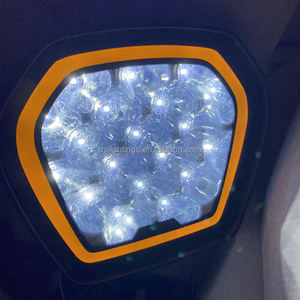 Foco LED superbrillante de 7 pulgadas para camión 4x4 todoterreno con luces de circulación diurna de dos colores Luz de conducción LED de 95W - Product Image 2