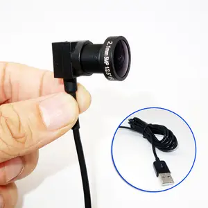 Fabbricazione personalizza modulo fotocamera USB 105/115/125/135/145/155/165/175/185 gradi Mini telecamera grandangolare con audio 1080P