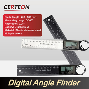 DGF-360 Dijital Açı Ölçer 360 Derece Pergel LCD Ekran Pilli Ahşap İşleri için Ölçüm Aleti Açı Ölçer - Product Image 4
