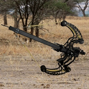 Kuangbense Jagd-Steinschleuder aus Metall mit 4-Strang-Gummiband für das Outdoor-Schießen, inklusive 50 runden Stahlkugeln - Product Image 4