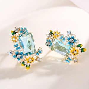 Orecchini a polsino geometrici Daisy da donna, stile naturale, accessori per l'orecchio da indossare tutti i giorni - Product Image 6