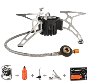 Poêles à essence d'extérieur multifonctionnels <span class=keywords><strong>pour</strong></span> le camping, le mazout et les gaz Fourneau d'extérieur Têtes de réchauds Bouteille de carburant Outils de camping d'extérieur - Product Image 3