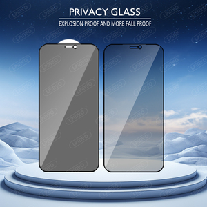 Protector de Pantalla de Privacidad 2.5D para <span class=keywords><strong>iPhone</strong></span> Xs <span class=keywords><strong>11</strong></span> 12 13 16 <span class=keywords><strong>Pro</strong></span> <span class=keywords><strong>Max</strong></span> Plus, Anti-espía, Anti-golpes, Cristal Templado 9H - Product Image 2
