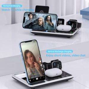 Support de charge sans fil R11, sortie 5V/1A, QC3.0 pour smartphone, téléphone portable, logo personnalisable - Product Image 5