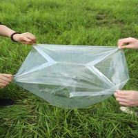 Housses de palette transparentes en PE étanches T1012C, film étirable réutilisable pour emballage informatique