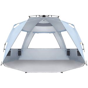 Tente de plage entièrement automatique à ouverture rapide, abri solaire de pêche, imperméable, portable, pour camping extérieur, direct usine - Product Image 1