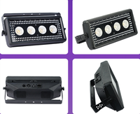 NOUVEAU Projecteur LED COB Matrix 4 Yeux 200W RGBW Stroboscope DMX512 Activé par le son 1-25Hz Effet Cheval Lumières DJ/Disco/Scène 6000K