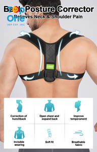 Top One unisexe Posture correcteur cou épaule soutien santé physique soulagement de la douleur dos orthèse sangle - Product Image 2